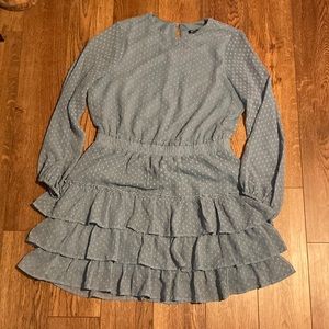 Express polka dot dress.